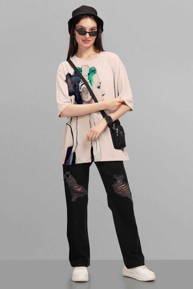 [Preview] 100% Cotton Round Neck Women T-Shirt